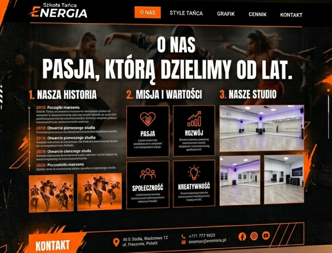 Projekt strony internetowej 5